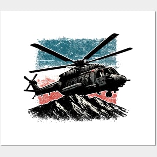 Helicopter Posters and Art